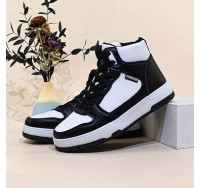 Women's Colorblock Casual Sneakers, Lace Up Comfy Platform Sporty Trainers, Versatile High-top Daily Shoes