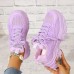 Women's Solid Color Casual Sneakers, Lace Up Low-top Round Toe Heightening Outdoor Trainers, Versatile Comfy Shoes