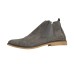 Men's Faux Suede Cap Toe Chelsea Boots, Casual Walking Shoes