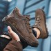 Men's Casual Stitching Sneakers, Breathable Anti-slip Lace-up Walking Shoes For Outdoor, Spring Summer And Autumn