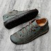 Men's Handmade Stitching Casual Shoes Outdoor Ankle Boots, Walking Sneakers