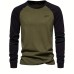 Color Block Print Men's Casual Comfy Long Sleeve T-shirt, Men's Clothes For Spring Summer Autumn, Tops For Men, Gift For Men