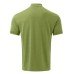 Solid Color Men's Short Sleeve Turtleneck Stretch Comfy T-shirt, Summer Streetwear