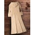 Fuzzy Hooded Midi Dress, Casual Pocket Front Solid Long Sleeve Dress, Women's Clothing